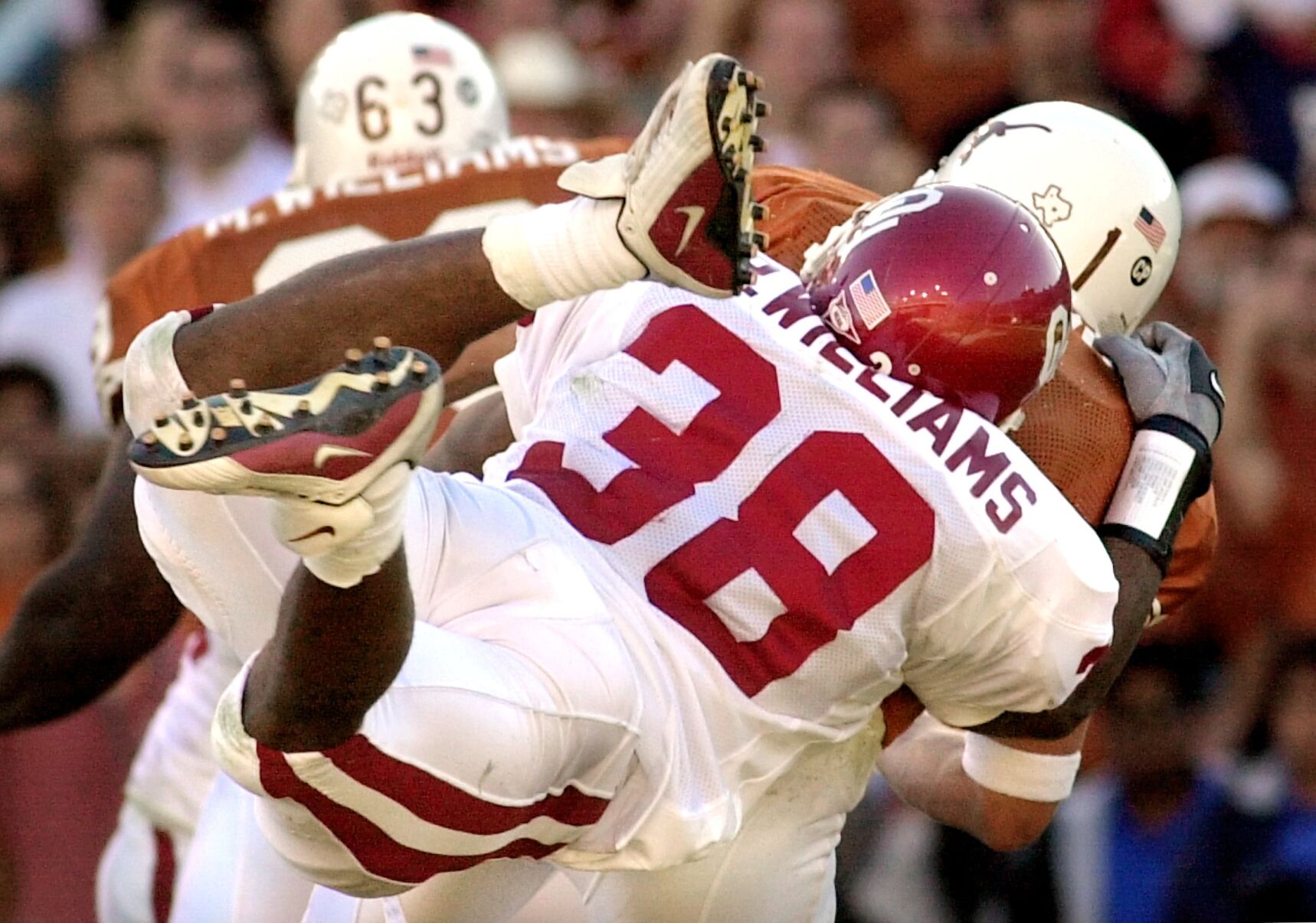 9. Roy Williams (OU safety, 1999-2001)